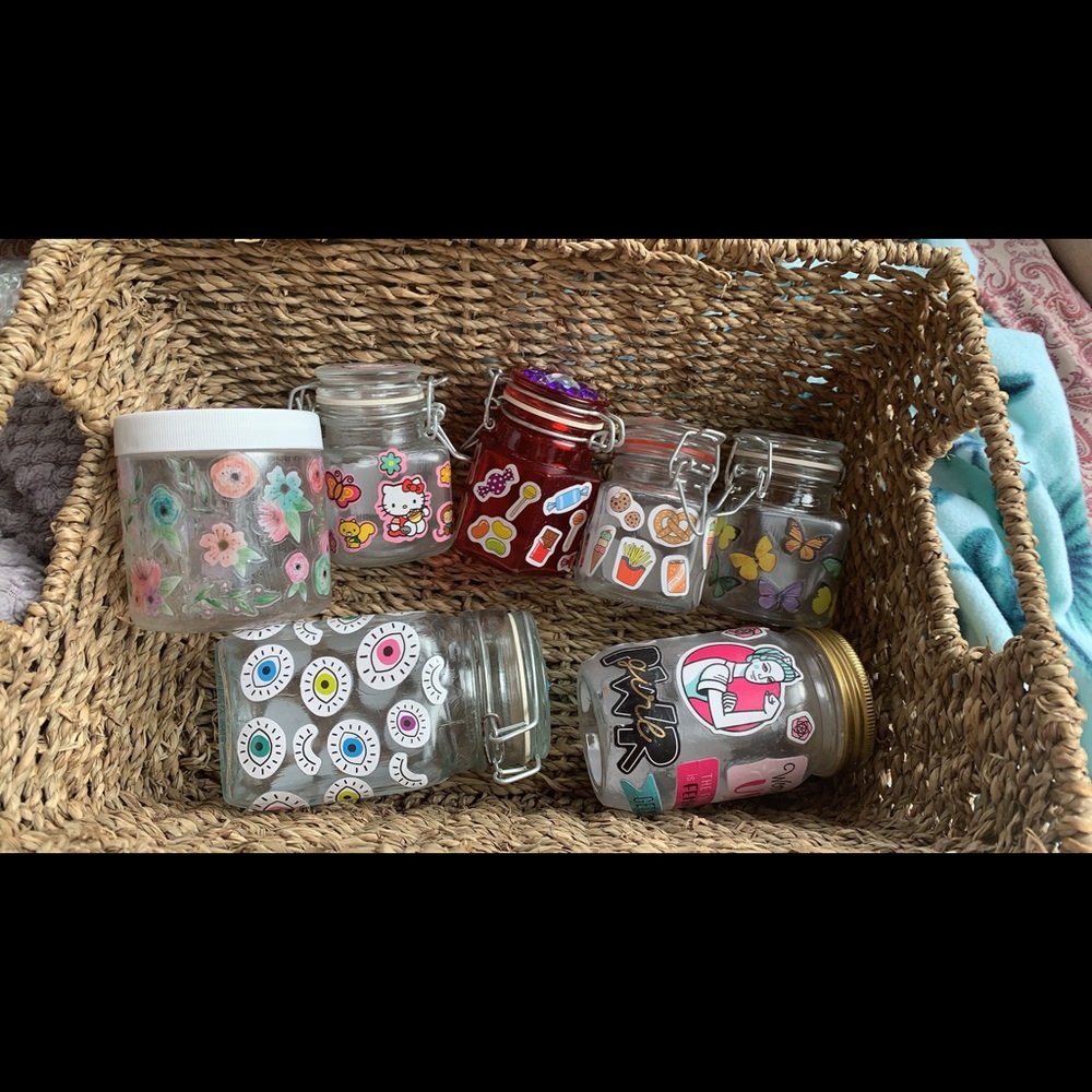 Sticker jars